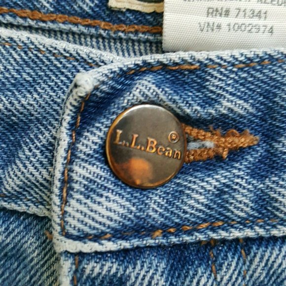 L.L.Bean Classic Fit Jeans Men's 34x32 Denim 100% - Picture 4 of 6